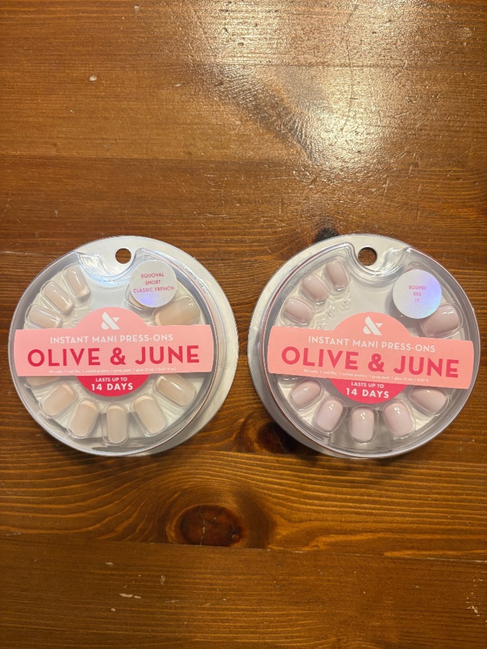 Olive & June Instant Mani Press-on Nails lot of 2
